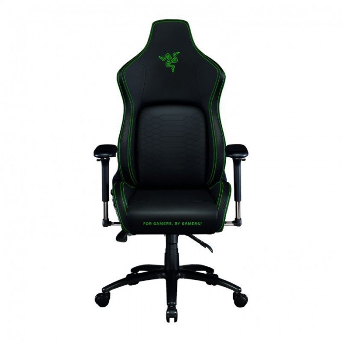 Razer Iskur XL Black|Green Edition - Pc Gamer Casa