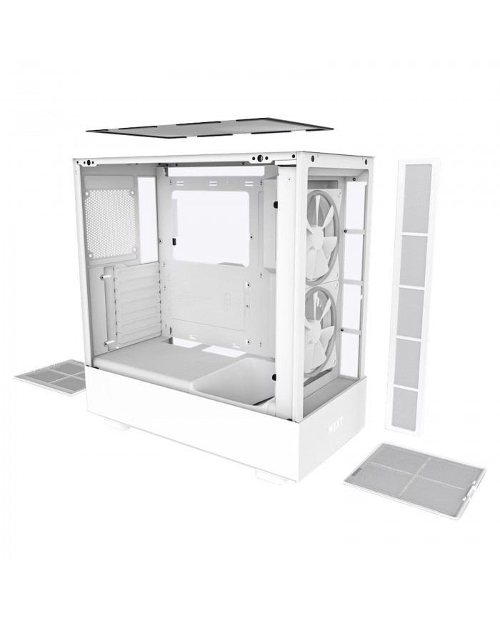 NZXT H5 Elite Blanc - Pc Gamer Casa NZXT H5 Elite Blanc - Pc Gamer Casa