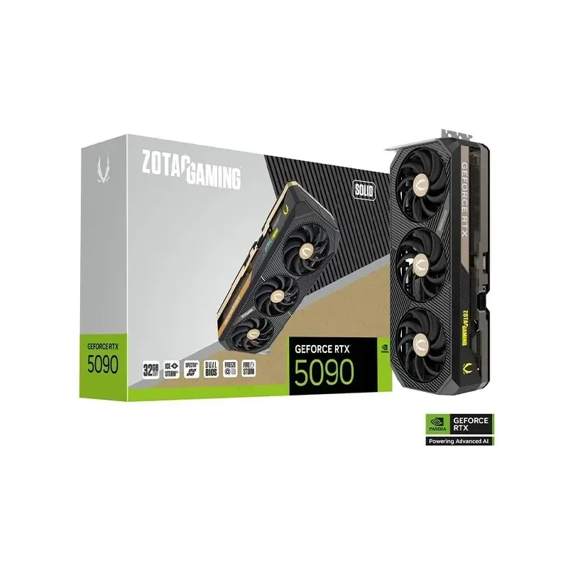 Carte graphique ZOTAC GAMING GeForce RTX 5090 SOLID 32Go GDDR7