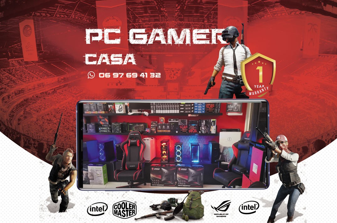 Magasin PC Gamer Casa Casablanca