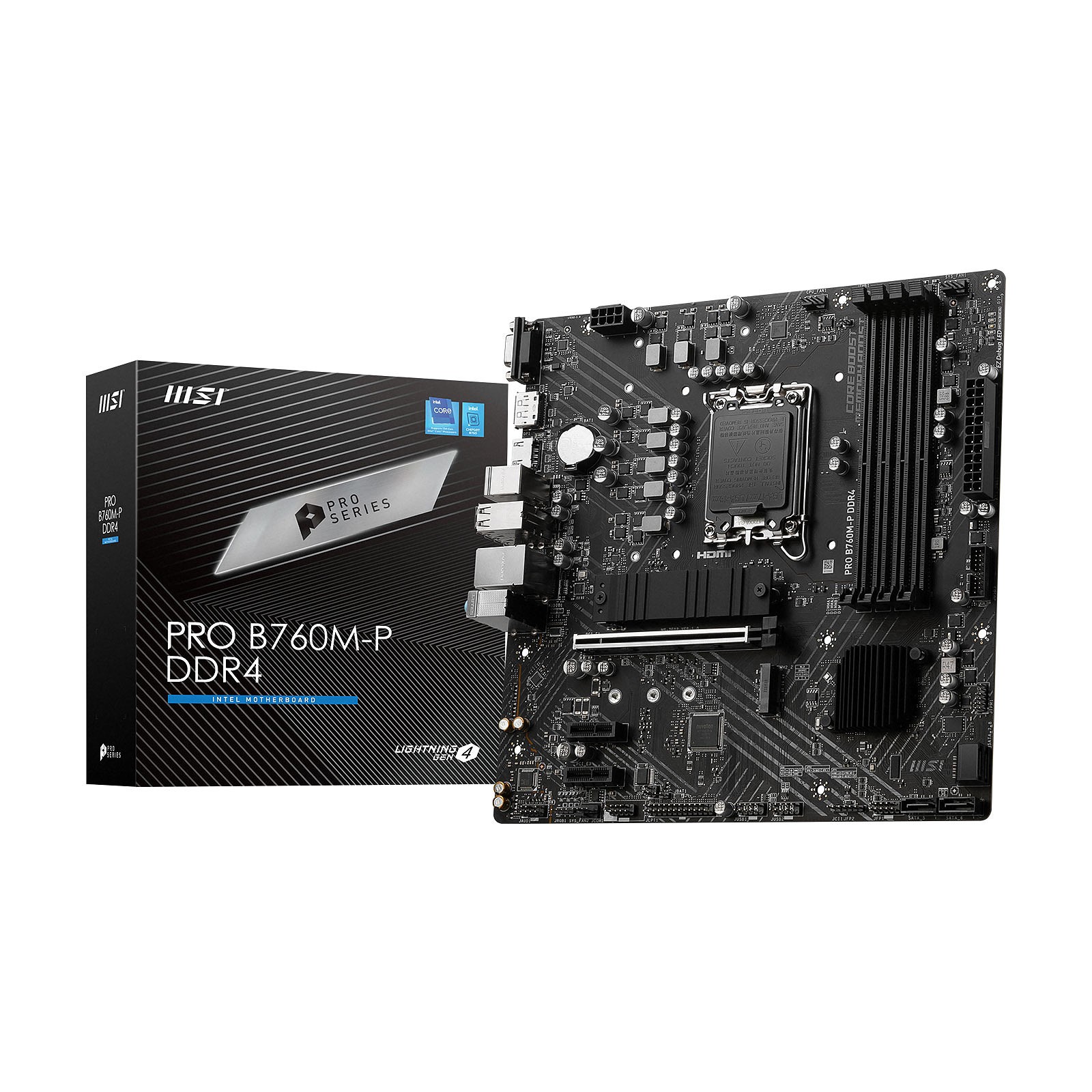 Carte mère MSI PRO B760M-P DDR4