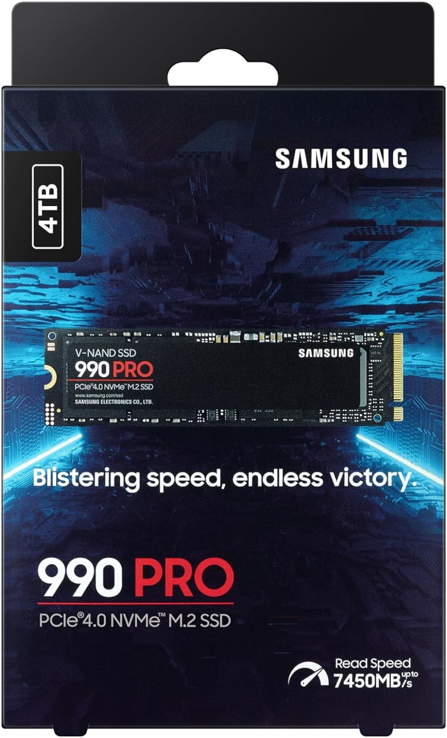 Stockage Samsung SSD 990 PRO M.2 PCIe NVMe 4 To