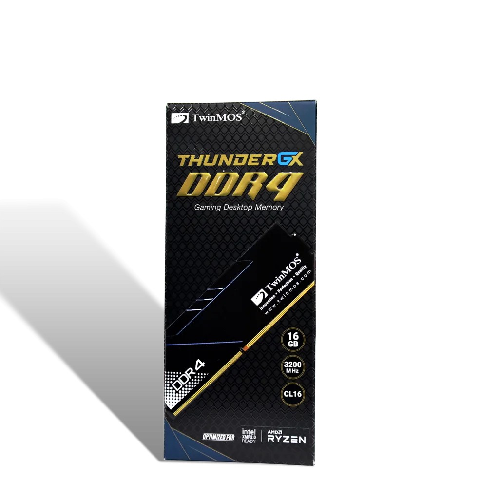 Mémoire RAM TwinMOS Thunder GX 16GB (1x16GB) DDR4 3200MHz CL16 avec Heatsink