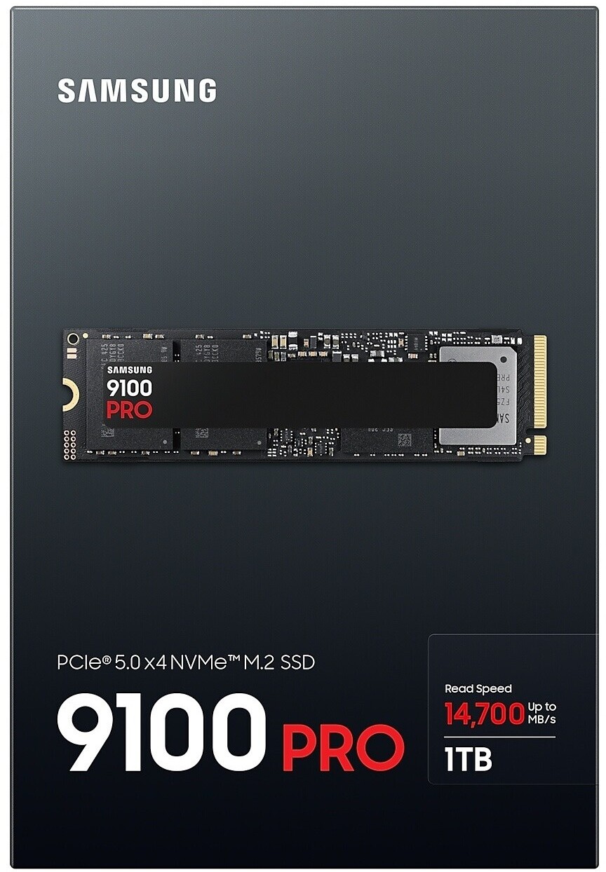 Stockage Samsung SSD 9100 PRO M.2 PCIe NVMe 4Tb