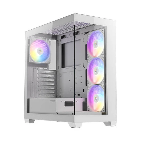Antec CX300 ARGB Blanc : L'Élégance Panoramique et la Performance pour Votre Setup
