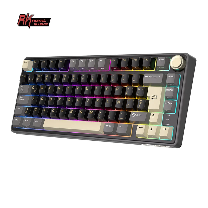 Royal Kludge R75 ISO-ES RGB : Performance et Personnalisation au bout des doigts