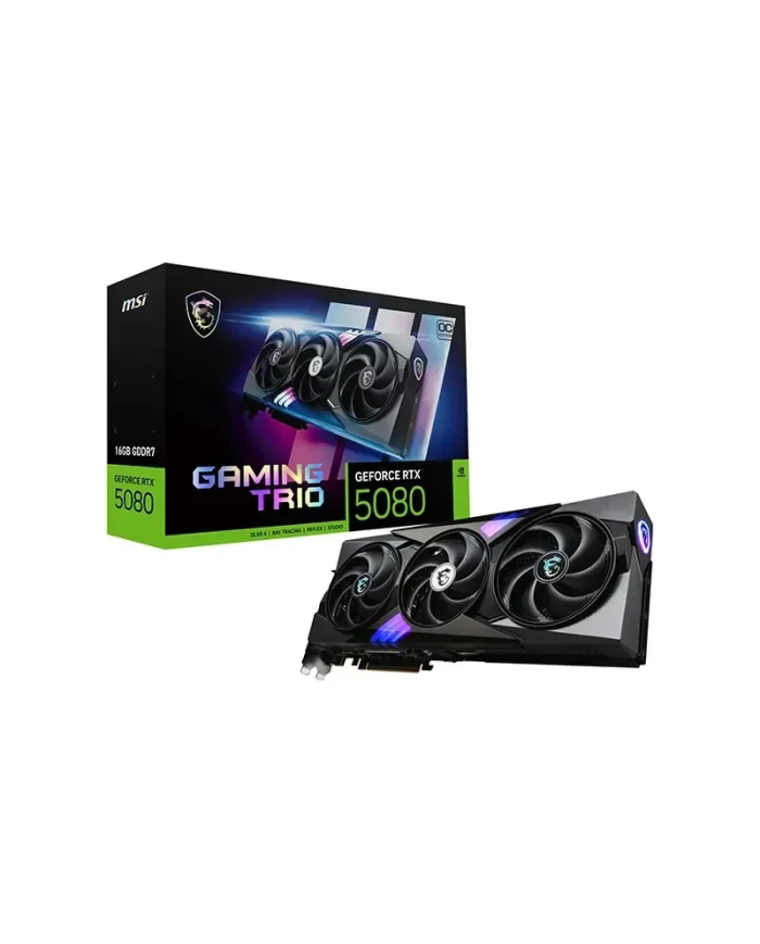 L'excellence Gaming par MSI : RTX 5080 GAMING TRIO OC