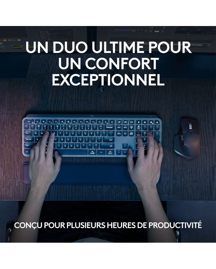 Clavier MX Keys S : Frappe fluide et intelligente