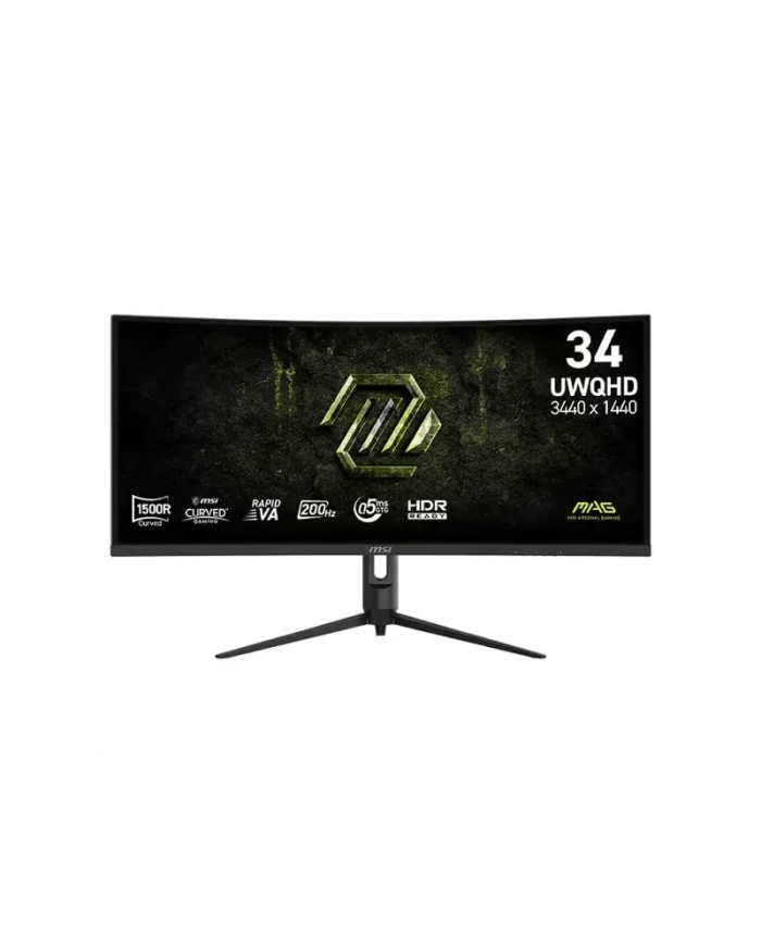 MSI MAG 342CQRF E20 : format Ultrawide 21/9 et réactivité 200 Hz