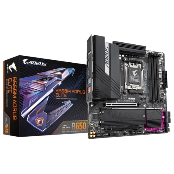 Gigabyte B650M AORUS ELITE : Base compacte pour processeurs AMD AM5
