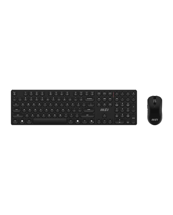 Ensemble sans-fil MSI FORGE K210 : précision, frappe fluide et autonomie