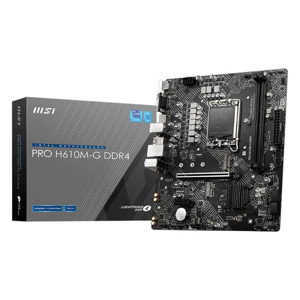 Carte mère MSI PRO H610M-G DDR4